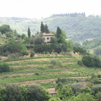 Typisch Toscaans landschap